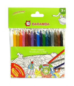 Baramba Набор пластиковых карандашей в блистере 18 цветов B96218