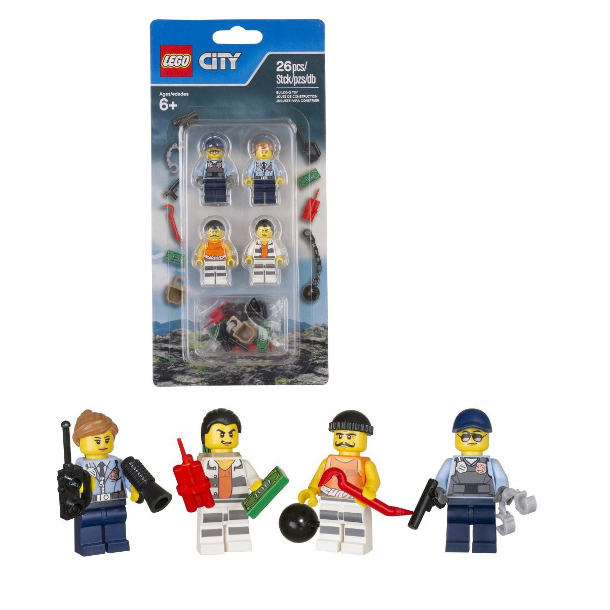 LEGO City 853570 Полицейские и арестанты