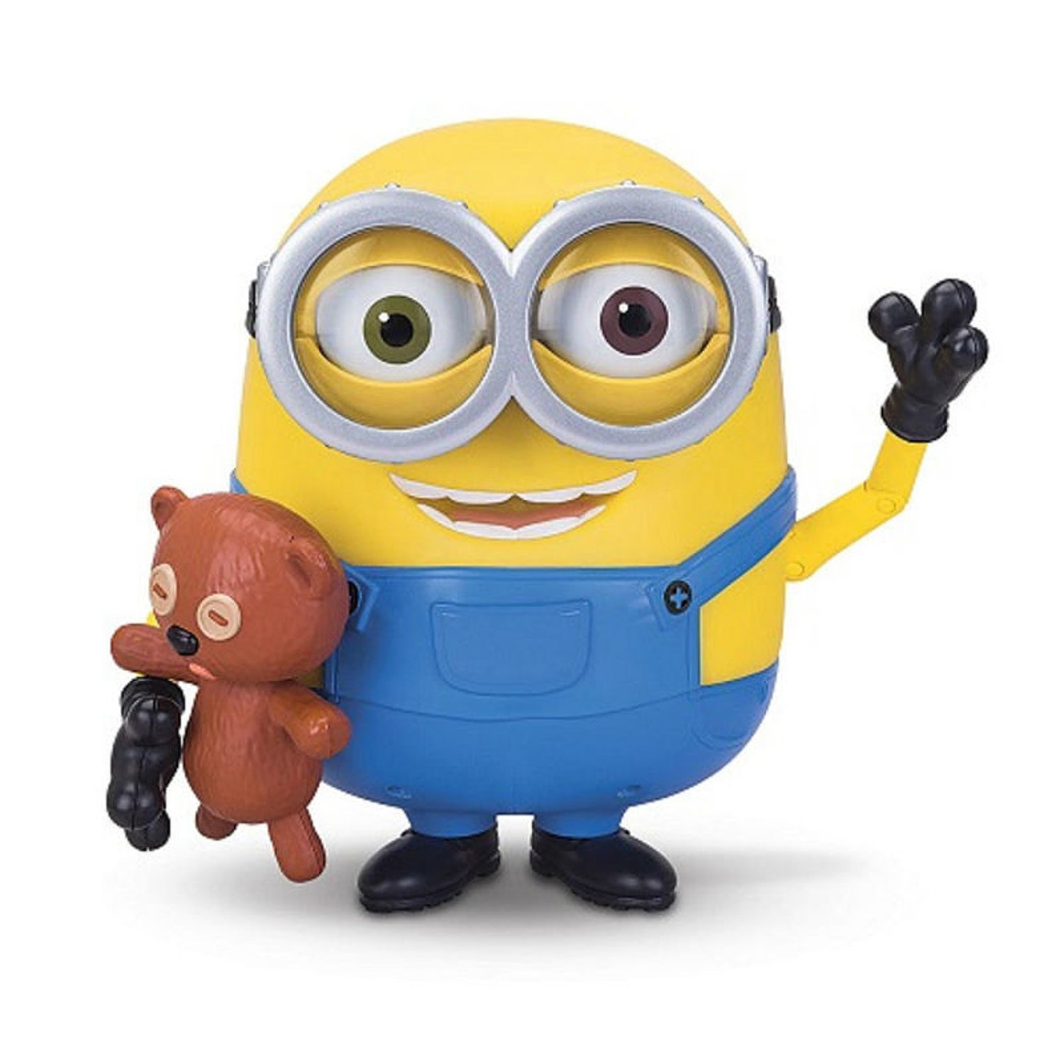 Фигурка Minions Боб с медвежонком 18см интерактивный говорящий