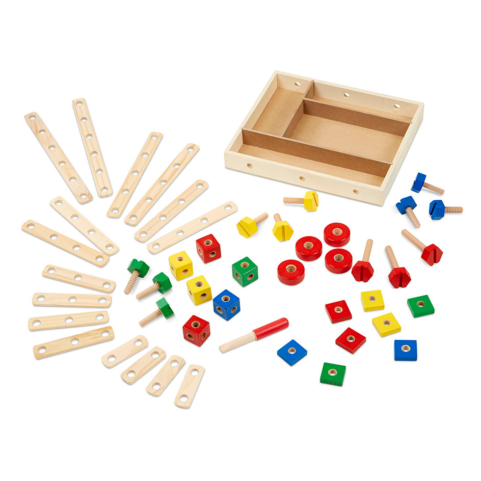 Классические игрушки Конструктор деревянный (48 эл) 5151M