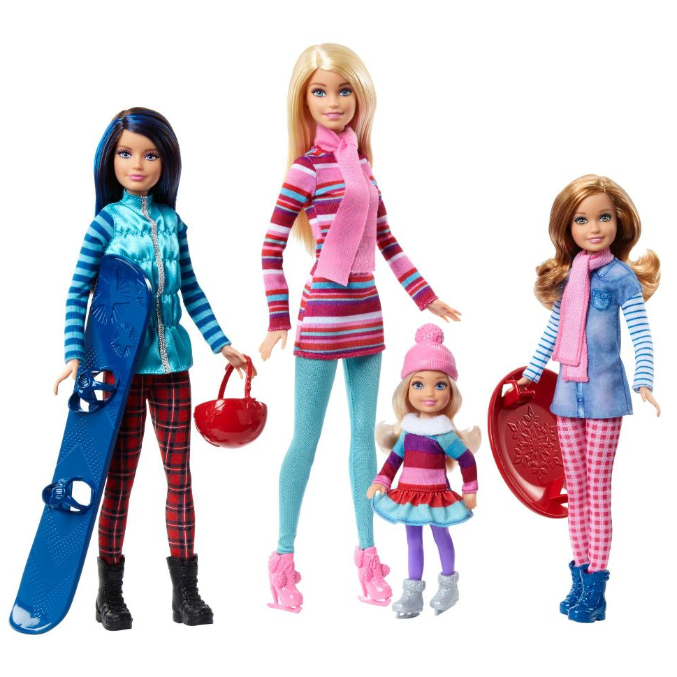 Набор Кукла Барби и ее сестры на Зимних каникулах серия Барби и ее сестры