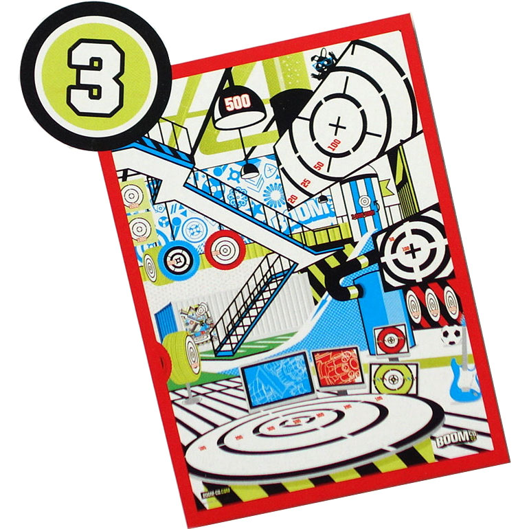 Мишень-плакат Бумко делюкс 3