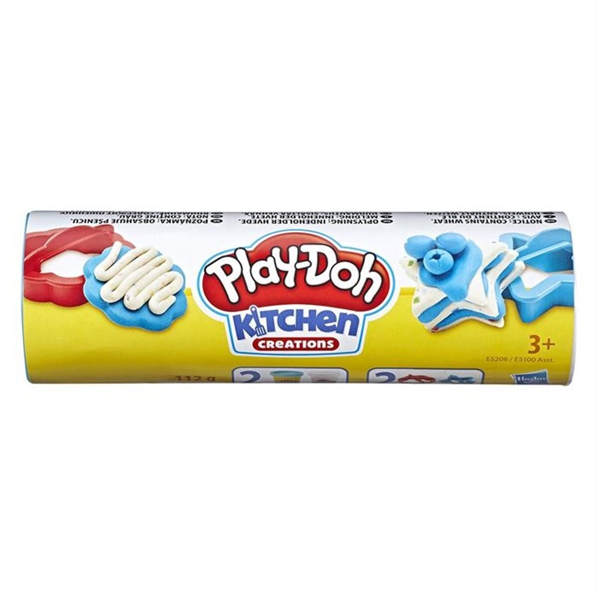 Play-Doh Игровой набор для лепки Мини-сладости голубой и белый E5206/E5100