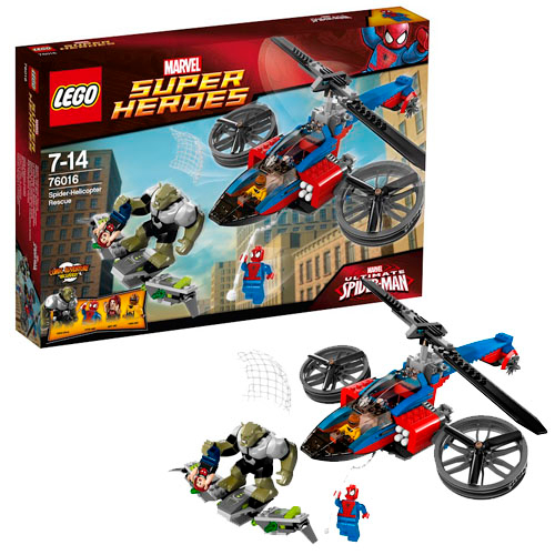 Lego Super Heroes 76016 Спасение вертолета Человека-Паука