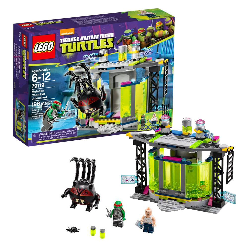 Lego Teenage Mutant Ninja Turtles 79119 Комната мутации
