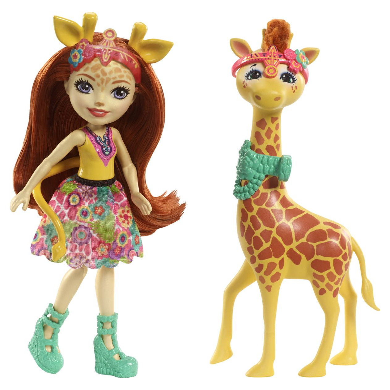 Игровой набор с куклой Gillian Giraffe & Pawl