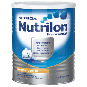Детская смесь Nutrilon Безлактозный с рождения - 400 г