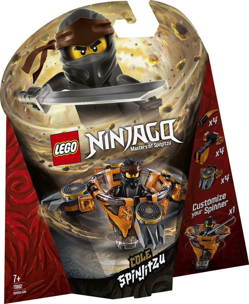 Lego Ninjago 70662 Коул мастер Кружитцу