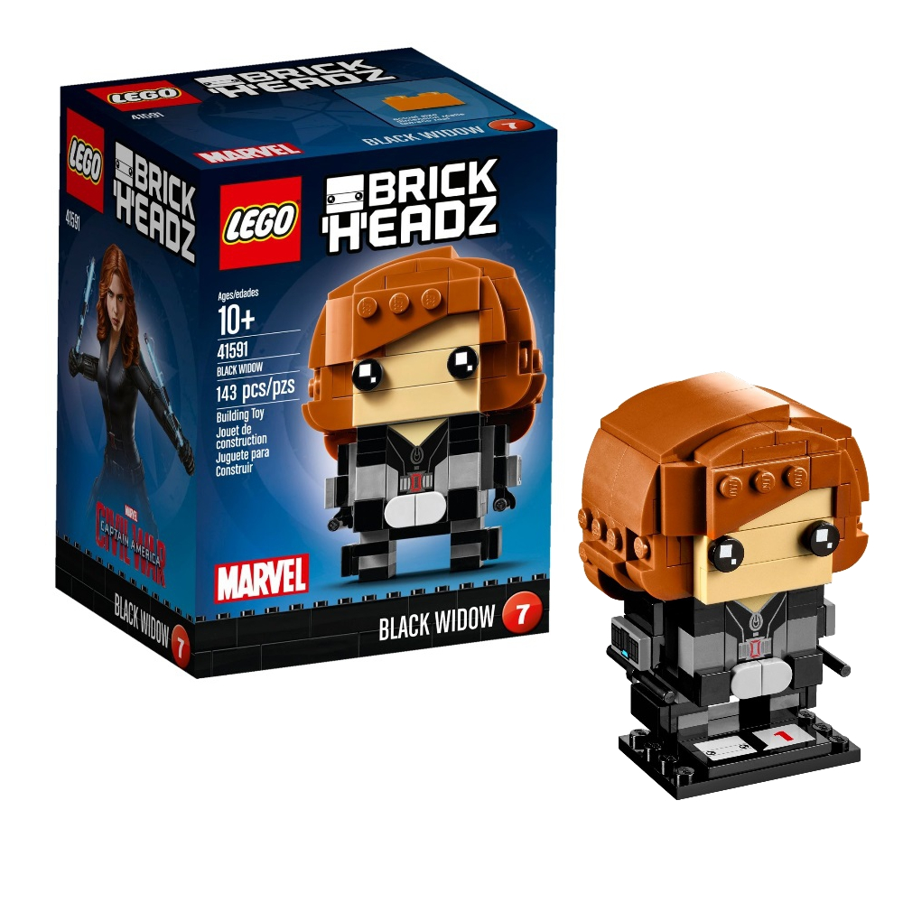 Lego Brickheadz 41591 Черная вдова