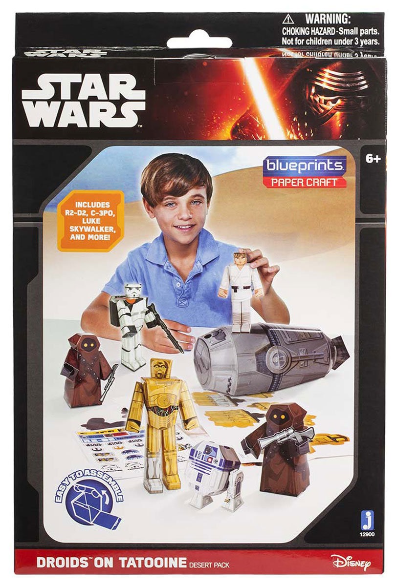 Star Wars Конструктор из бумаги Droids on Tatooine 