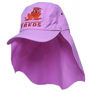 Кепка розовая Baba rose с козырьком и защитой шеи размер 42/44