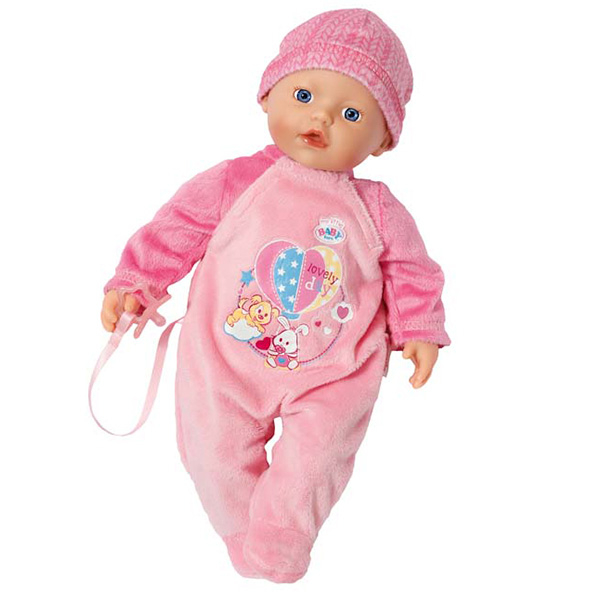 Кукла в розовом комбинезоне 32 см Baby born my little