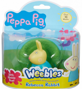 Peppa Pig Неваляшка Кролик Ребекка 28803