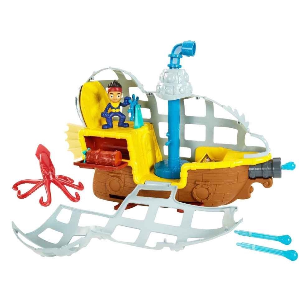 Игровой набор Подводная лодка Джейка серия Джейк и пираты Нетландии Mattel