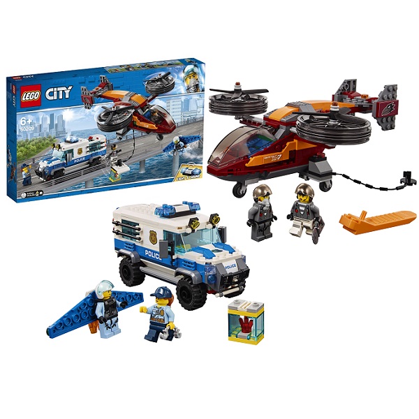 Lego City 60209 Воздушная полиция: кража бриллиантов