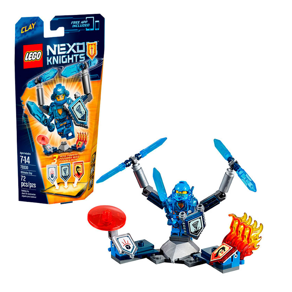 Lego Nexo Knights 70330 Абсолютная сила Клэя
