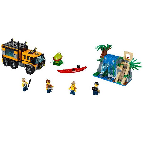 Lego City 60160 передвижная лаборатория в джунглях