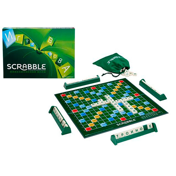 Настольная игра Scrabble Скрабл Играй в слова