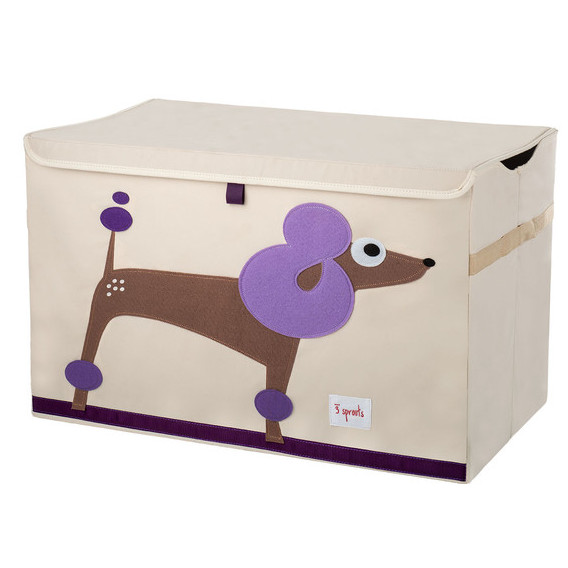 Cундук для хранения игрушек Пудель (Purple Poodle)