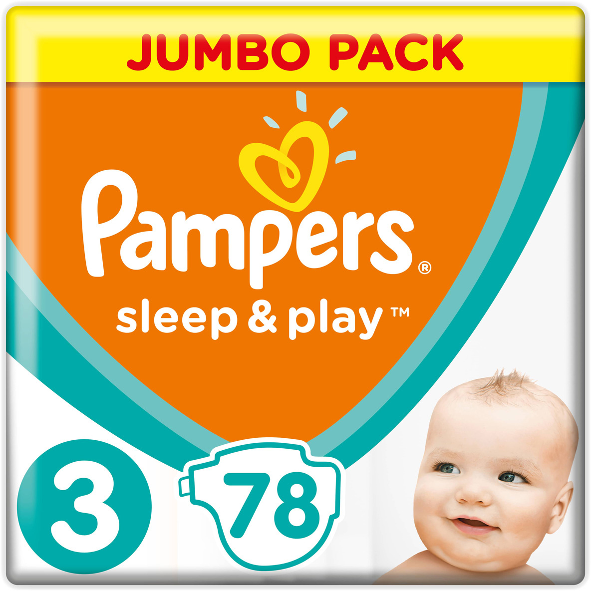 Подгузники Pampers Sleep and Play 3 (6-10 кг) - 78 шт