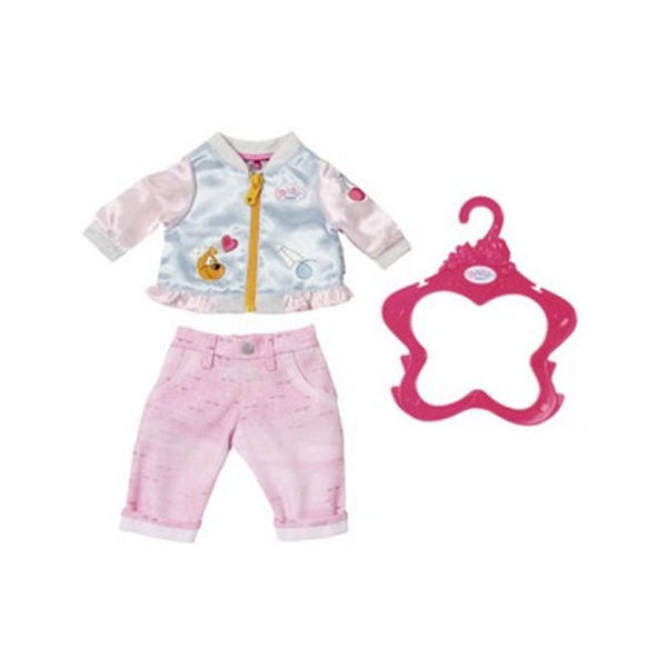 Одежда Baby born Розовые штанишки и кофточка для прогулки