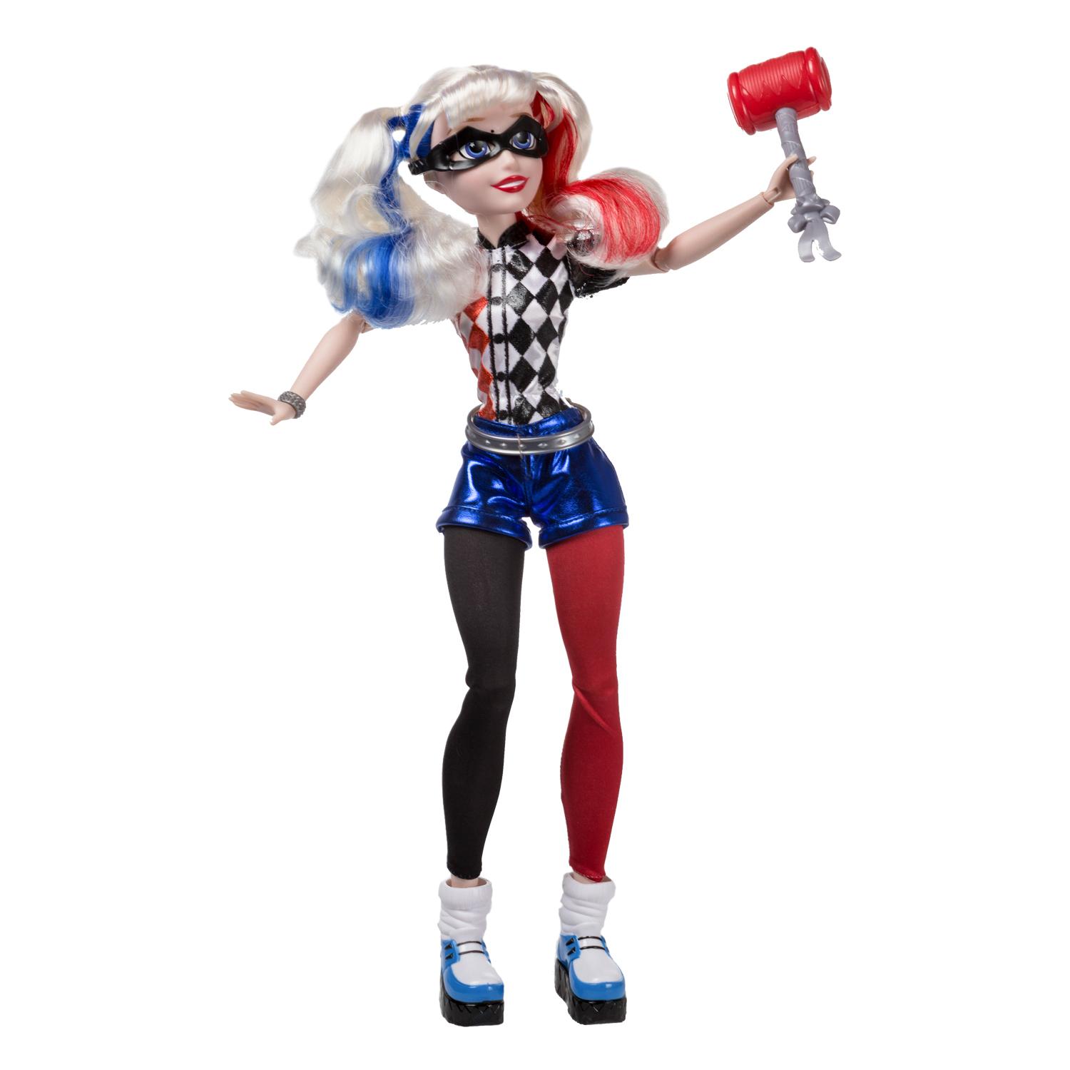 Кукла большая DC Super Hero Girls Харли Квин в движении (46 см)