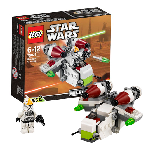 Lego Star Wars 75076 Республиканский истребитель