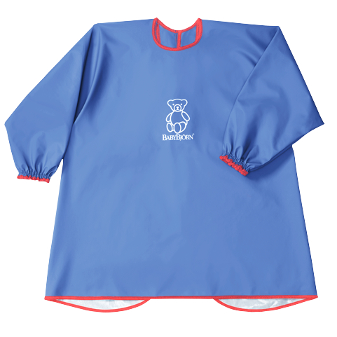 Рубашка для кормления Кушай и Играй (синяя)