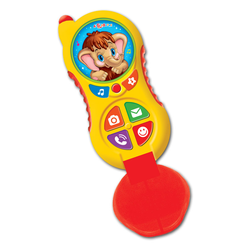 Музыкальная игрушка "Телефончик Мамонтёнка"