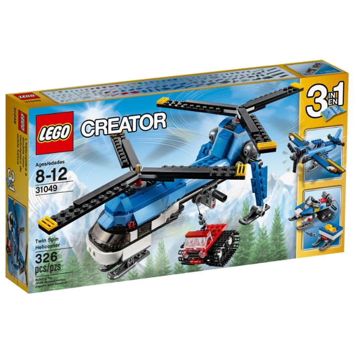 Lego Creator 31049 Двухвинтовой вертолёт