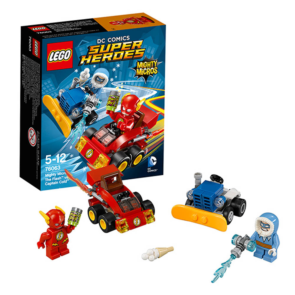 Lego Super Heroes 76063 Капитан Холод против Молнии