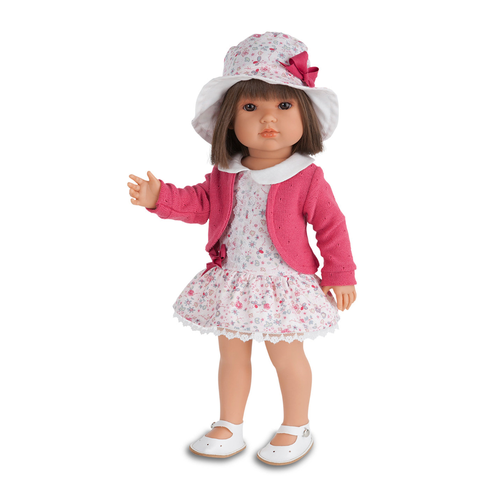 Кукла Белла в шляпке 45 см