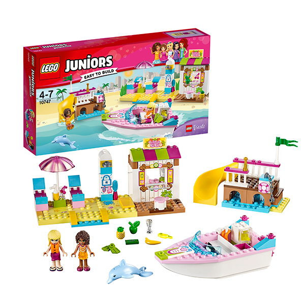 Lego Juniors 10747 День на пляже с Андреа и Стефани