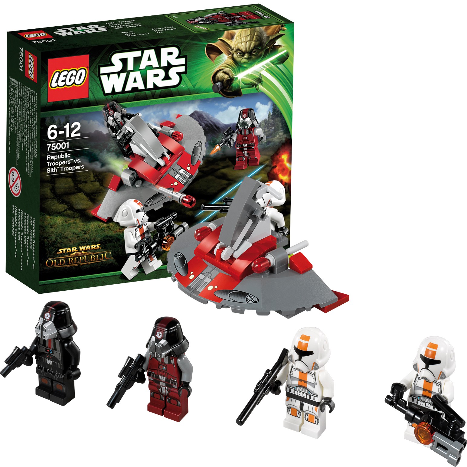 Lego Star Wars 75001 Солдаты Республики против воинов-ситхов