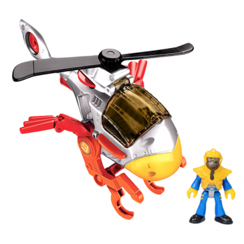 Игровой набор Imaginext Небесные гонщики Вертолет Hawk Copter