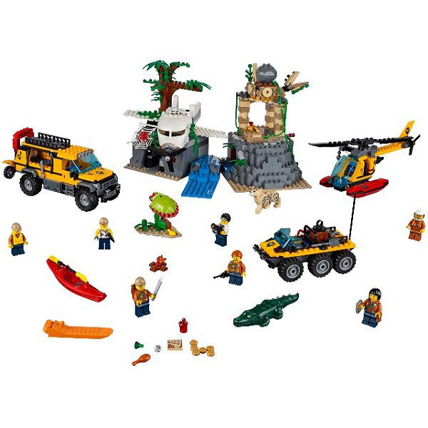 Lego City 60161 база исследователей джунглей