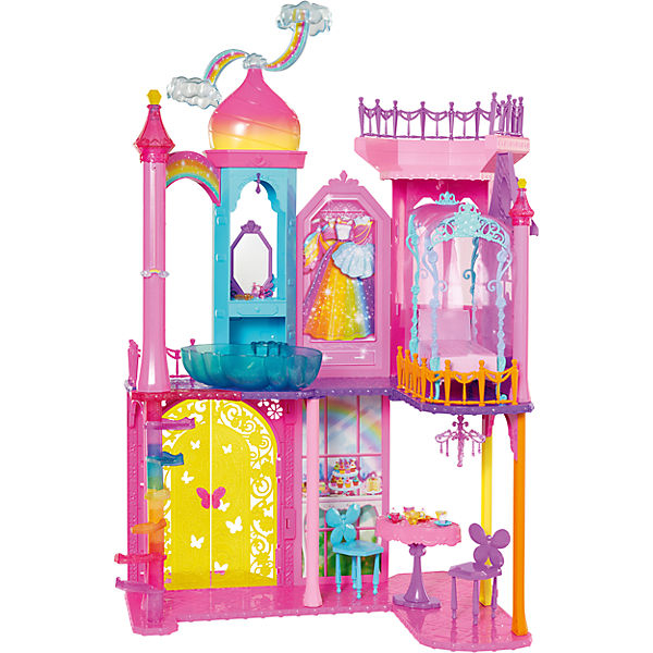 Игровой набор Барби - Радужный дворец (Кукольный домик)
