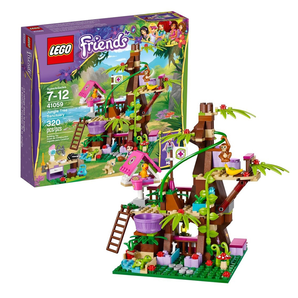 Lego Friends 41059 Домик на дереве в джунглях