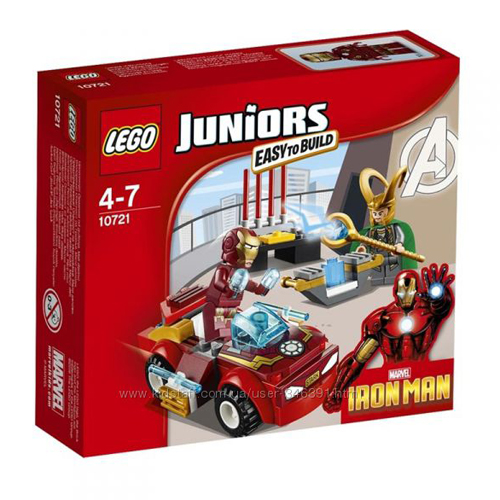 Lego Juniors 10721 Железный человек против Локи