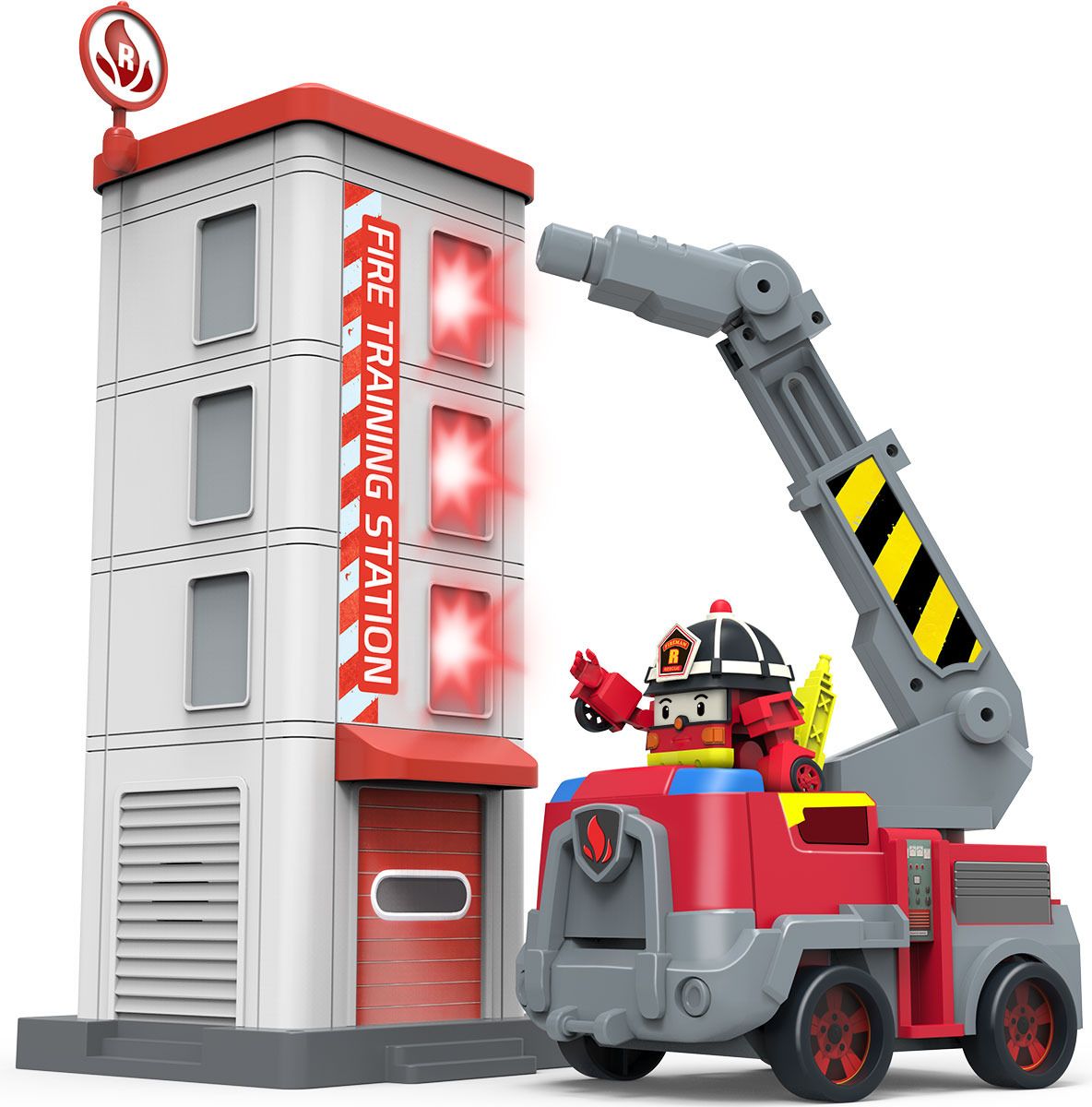 Игровой набор Пожарная станция с фигуркой Рой
