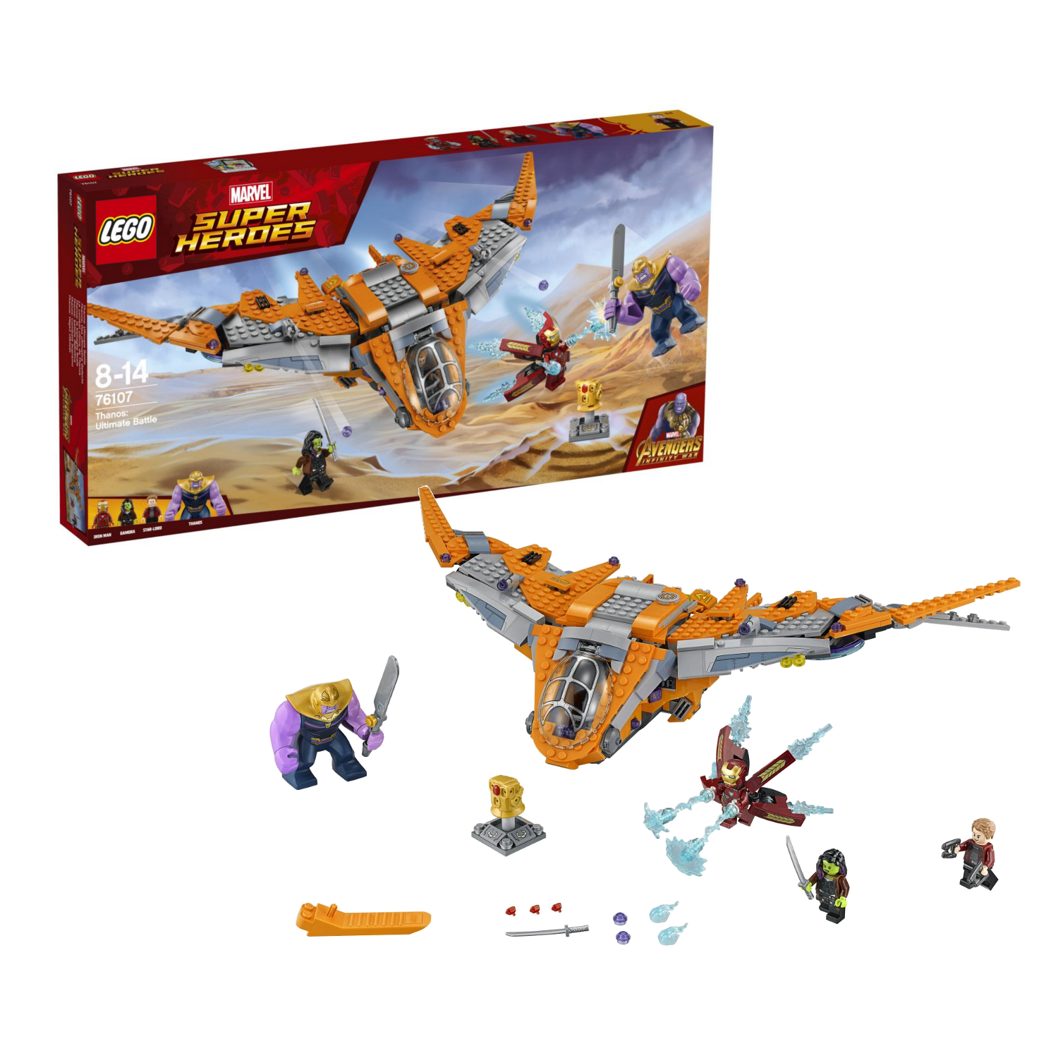 Lego Super Heroes 76107 Танос последняя битва