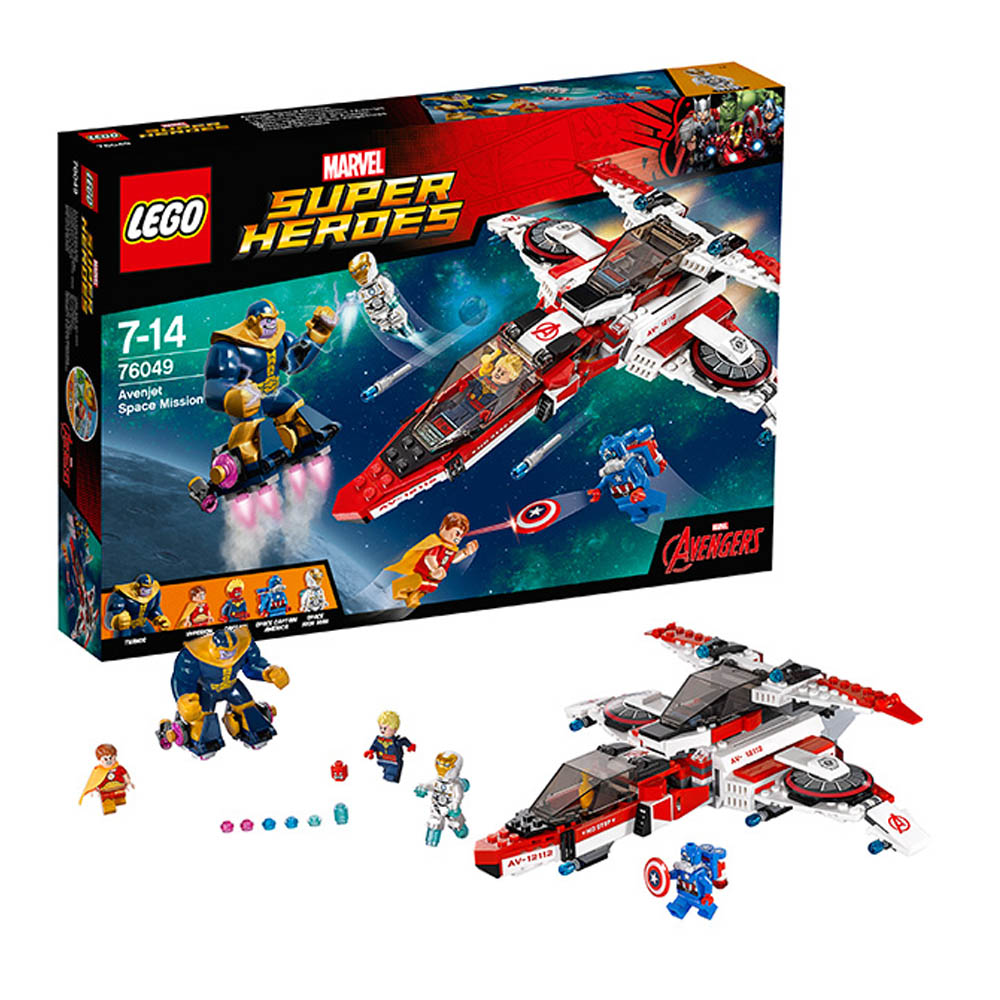 Lego Super Heroes 76049 Реактивный самолёт Мстителей