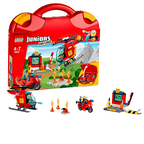 Lego Juniors 10685 Чемоданчик Пожар