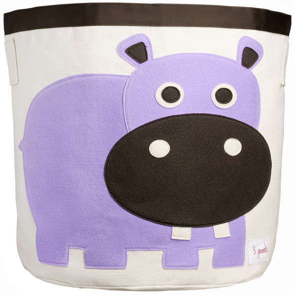Корзина для хранения игрушек Бегемотик (Purple Hippo)