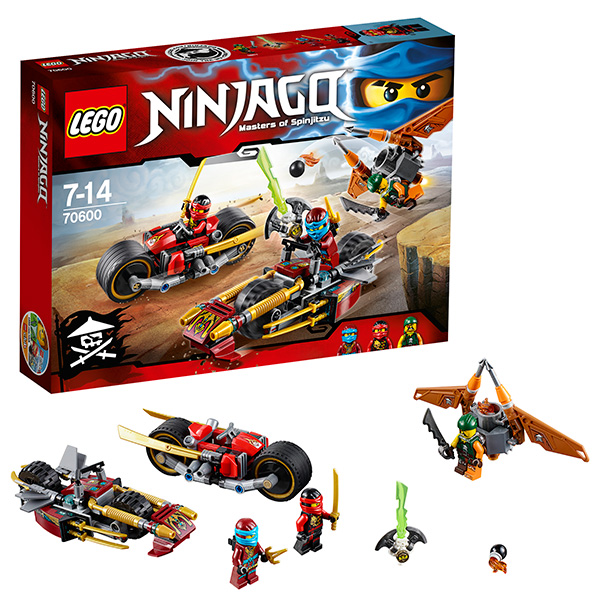 Lego Ninjago 70600 Погоня на мотоциклах