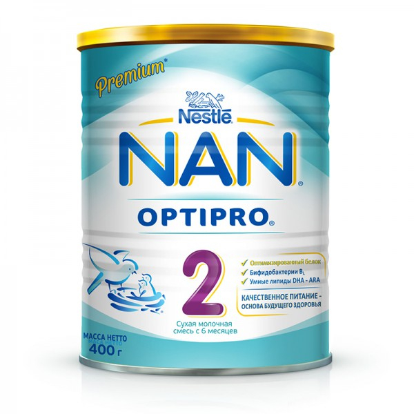 NAN 2 Optipro детская смесь * - 400 г