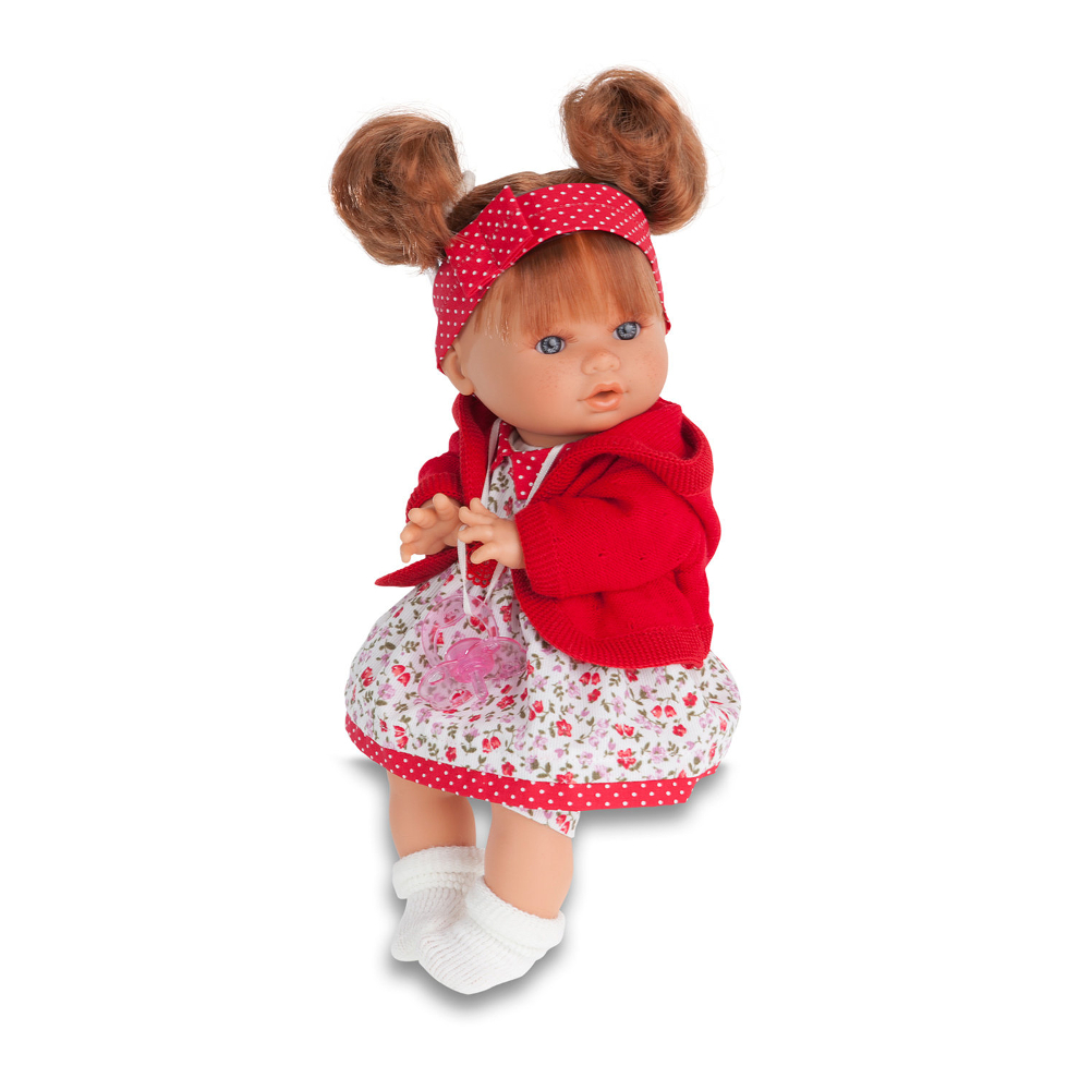 Кукла Кристи в красном (плачущая) 30 см