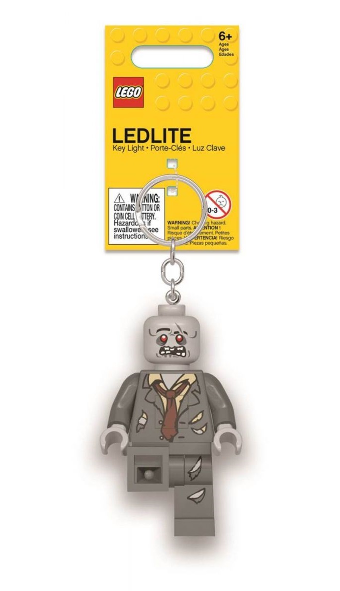 Брелок-фонарик Lego Zombie LGL-KE135