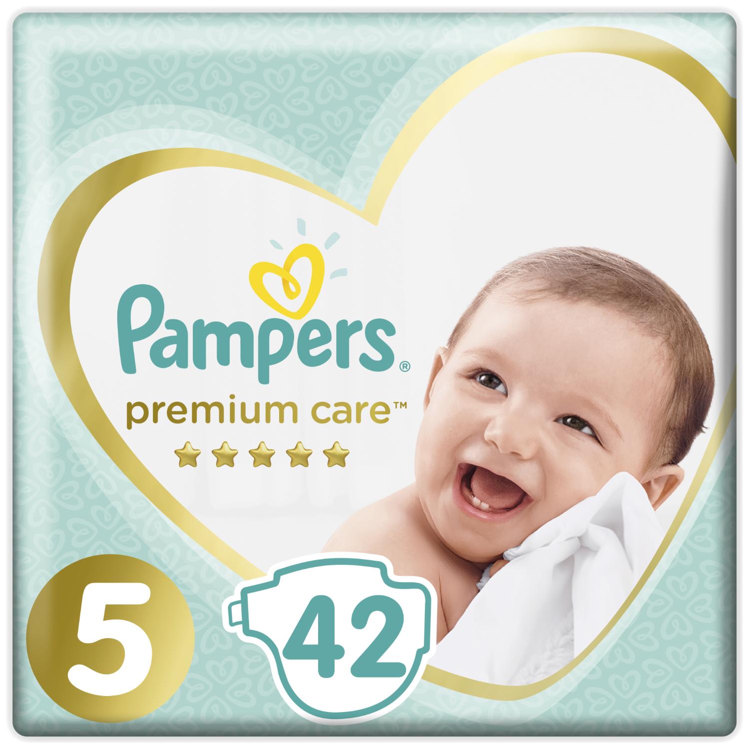 Подгузники Pampers Premium Care 5 (11+ кг) - 42 шт