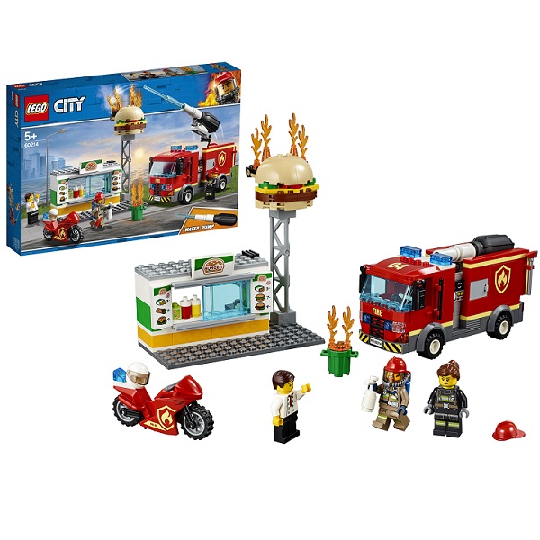 Lego City 60214 Пожар в бургер-кафе